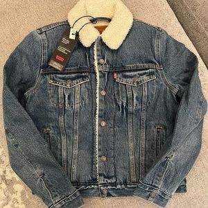 Women’s Levi Sherpa Jean Jacket